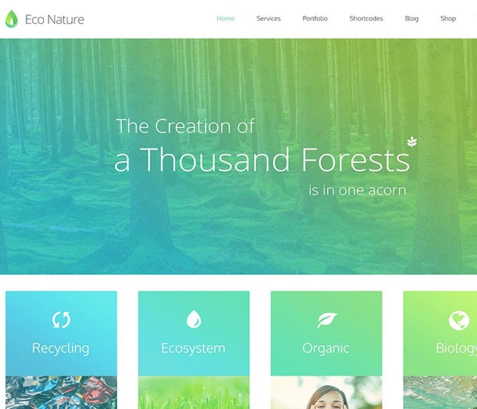 Best Green Living Website provider